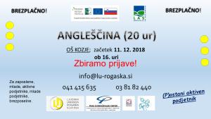 Začetni tečaj angleščine